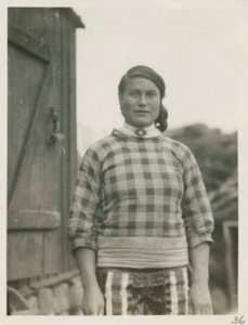 Image of Eskimo [Kalaallit] girl, [biracial]